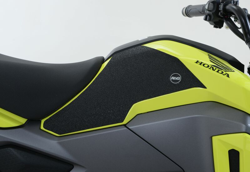 Kit grip de réservoir R&G RACING 2 pièces noir Honda MSX125 
