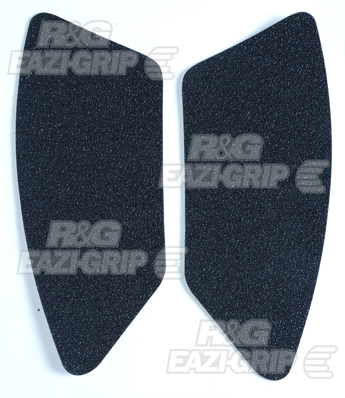 Kit grip de réservoir R&G RACING 2 pièces noir Kawasaki ZX6R 