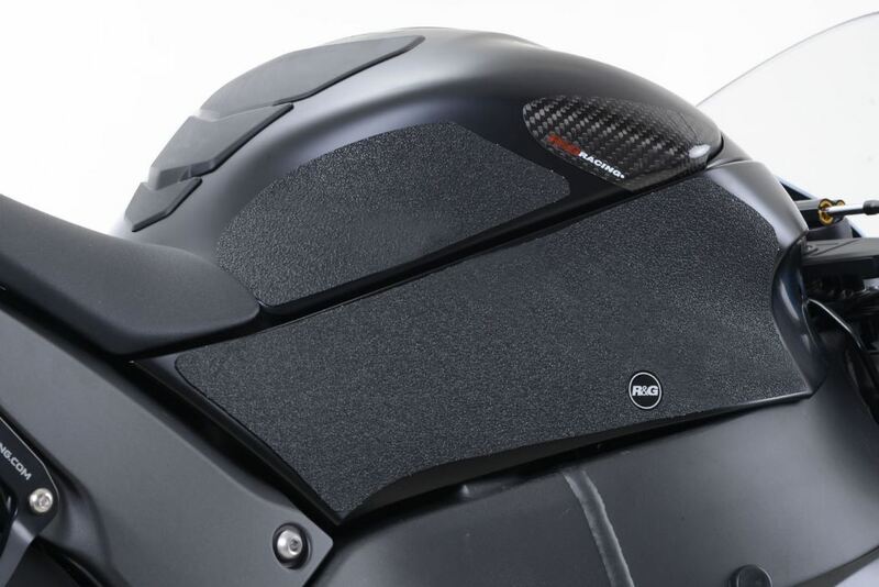 Kit grip de réservoir R&G RACING 4 pièces noir Kawasaki ZX10R 
