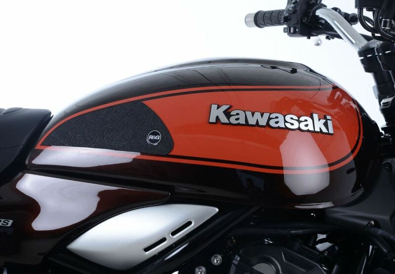 Kit grip de réservoir R&G RACING noir 2 pièces Kawasaki Z900RS 