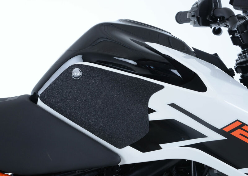 Kit grip de réservoir R&G RACING 2 pièces noir KTM Duke 125 