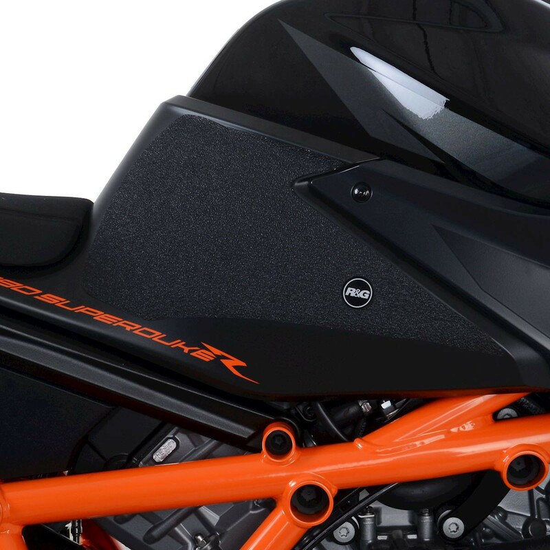 Kit grip de réservoir R&G RACING 2 pièces noir KTM 1290 Superduke R 