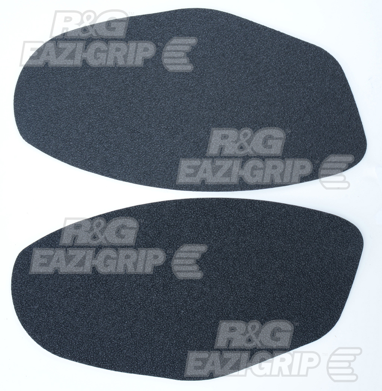 Kit grip de réservoir R&G RACING 2 pièces noir Suzuki GSXR1000 
