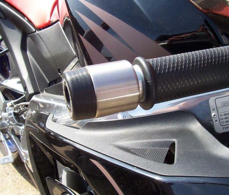 Embouts de guidon R&G RACING noir Aprilia RS125 