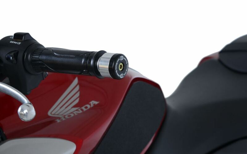 Embouts de guidon R&G RACING noir Honda CB125R 