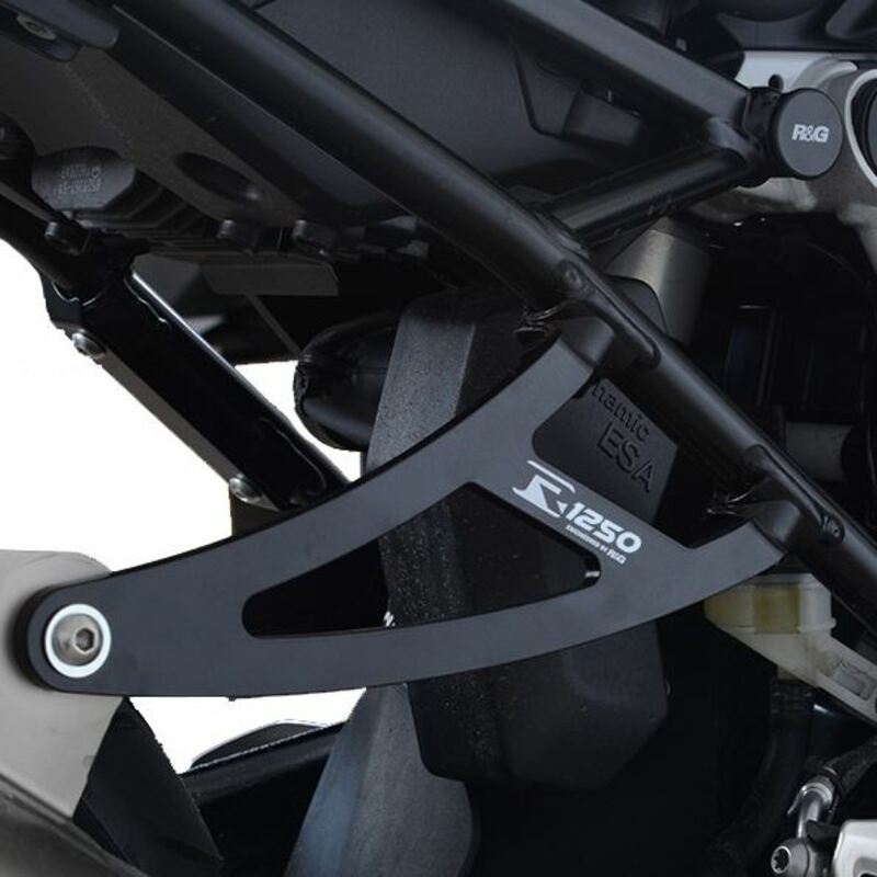Patte de fixation de silencieux R&G RACING noir BMW 