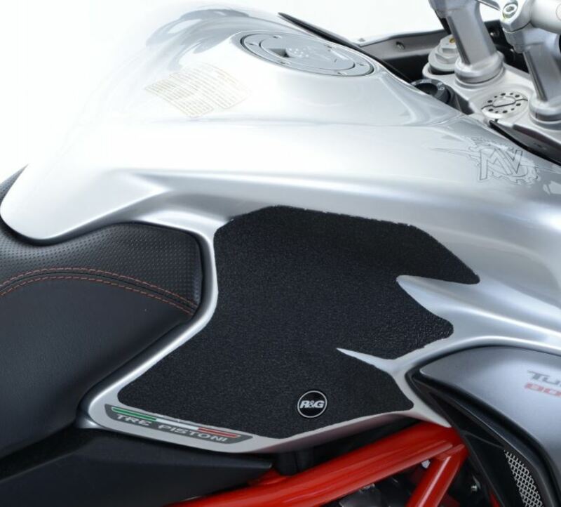 Kit grip de réservoir R&G RACING translucide (2 pièces) MV Agusta Turismo Veloce 800 