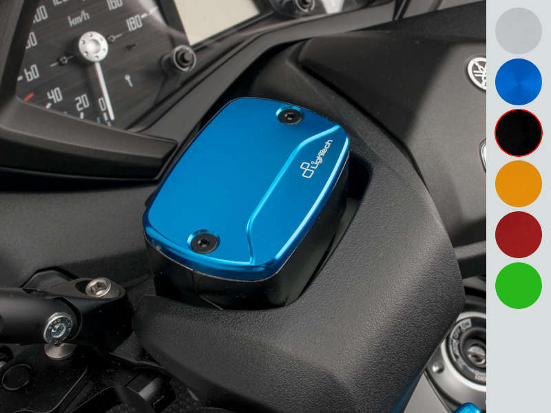 Couvercle de maître-cylindre de frein avant/arrière LIGHTECH alu noir 
