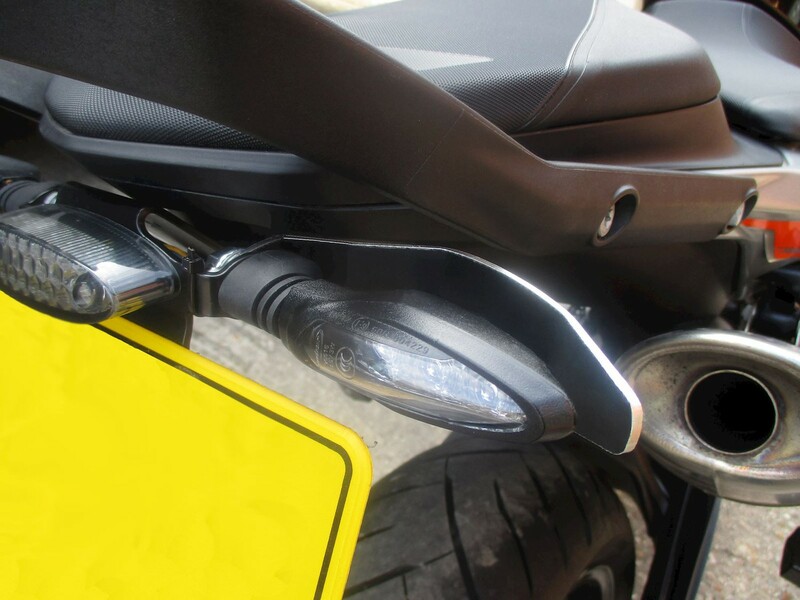 Pare-chaleur clignotant R&G RACING noir KTM 790 Duke 