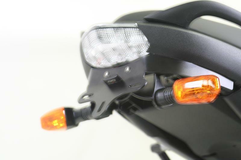 Support de plaque R&G RACING noir Kawasaki Versys 650 