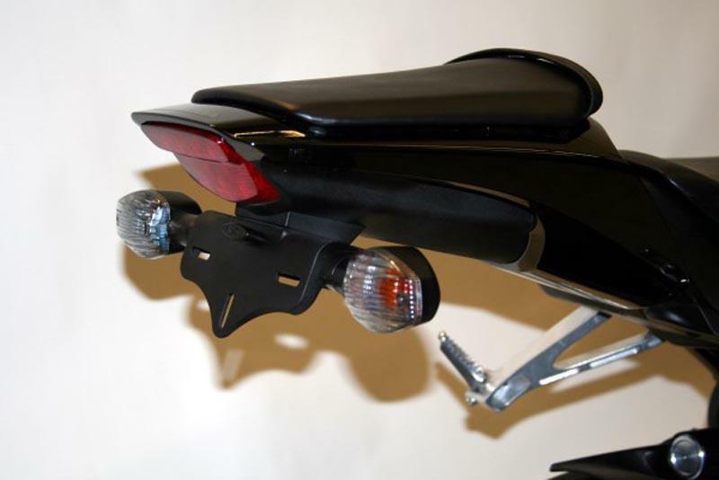 Support de plaque R&G RACING noir Honda CBR1000RR Fireblade 