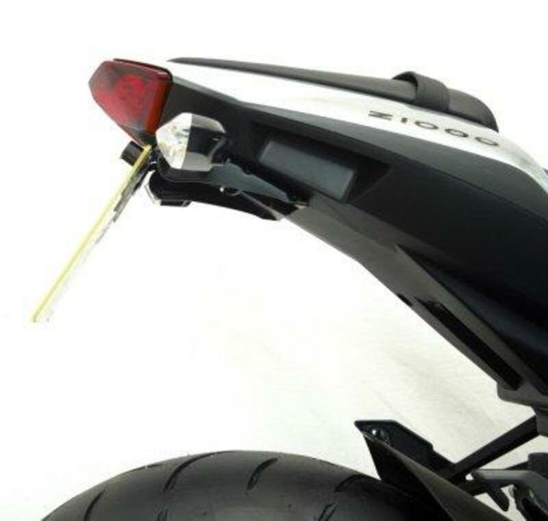 Support de plaque R&G RACING noir Kawasaki Z1000/SX 
