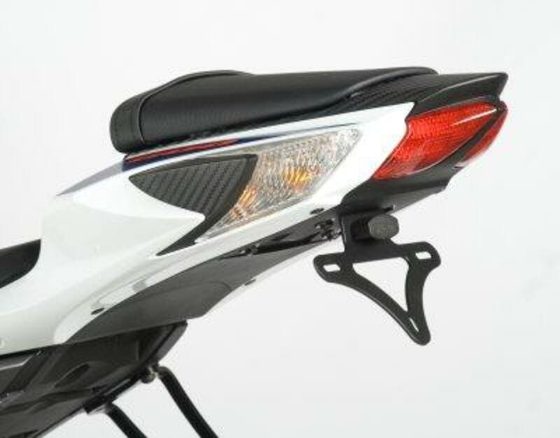 Support de plaque R&G RACING noir Suzuki GSX-R600/750 