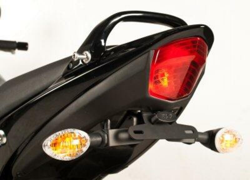Support de plaque R&G RACING noir Suzuki GSF650S/N Bandit 