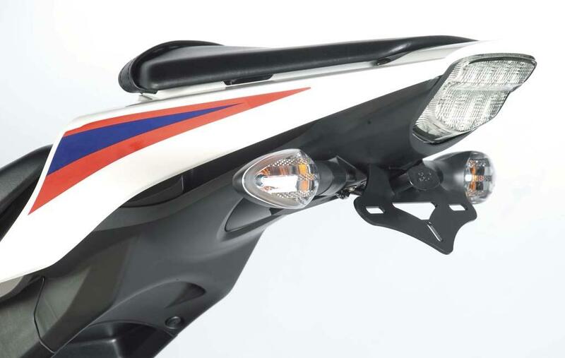 Support de plaque R&G RACING noir Honda CBR1000RR Fireblade 