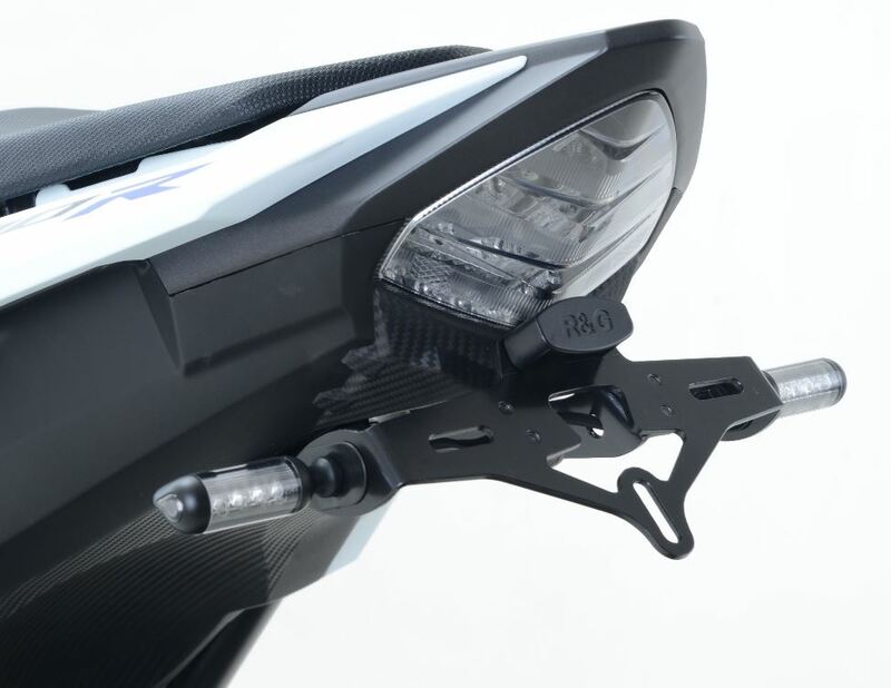 Support de plaque R&G RACING noir Honda CBR500R 