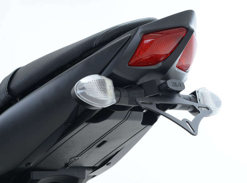 Support de plaque R&G RACING noir Suzuki SV650N/S 