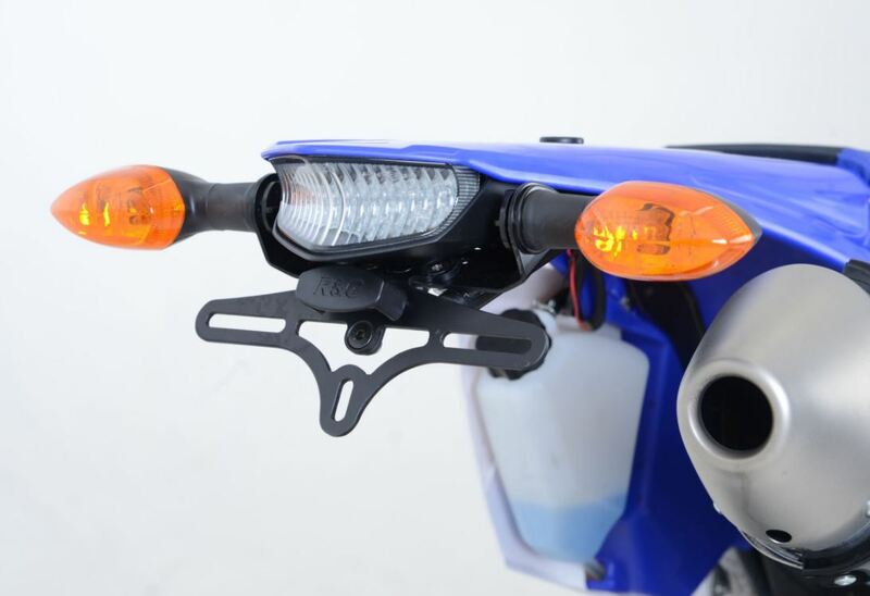 Support de plaque R&G RACING noir Yamaha WR450F 