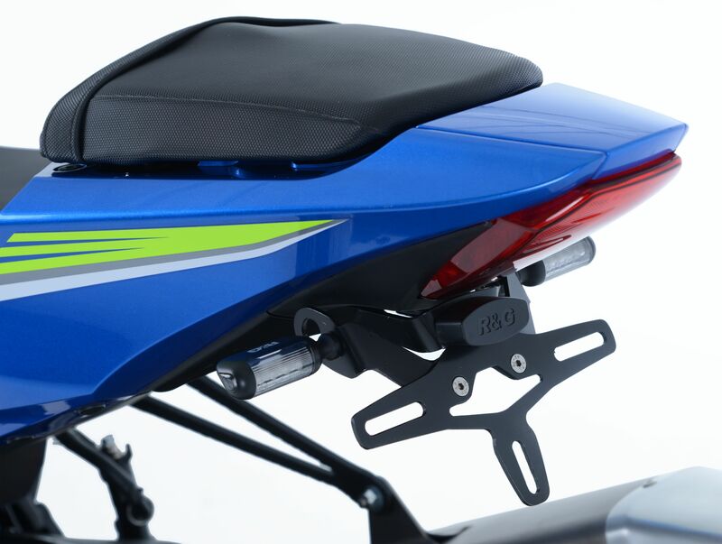 Support de plaque R&G RACING noir Suzuki GSX-R1000 
