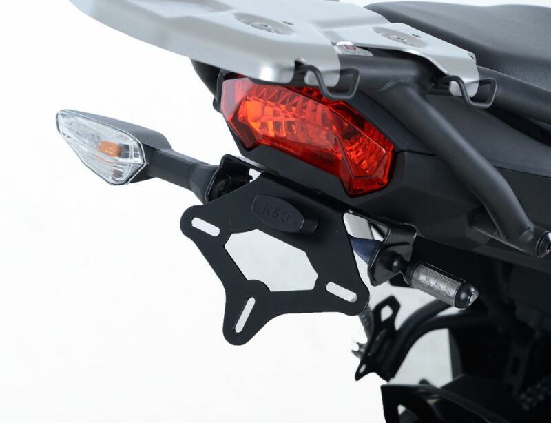 Support de plaque R&G RACING noir Kawasaki Versys X 250/300 