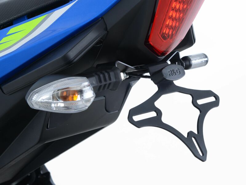 Support de plaque R&G RACING noir Suzuki GSX-250R 