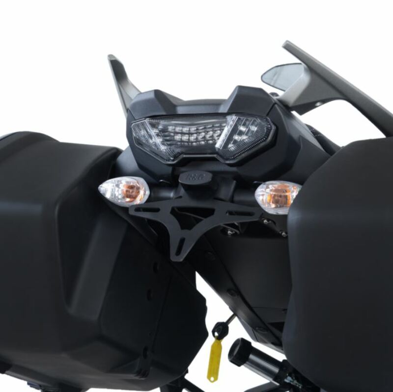 Support de plaque R&G RACING noir Yamaha MT-09 Tracer 