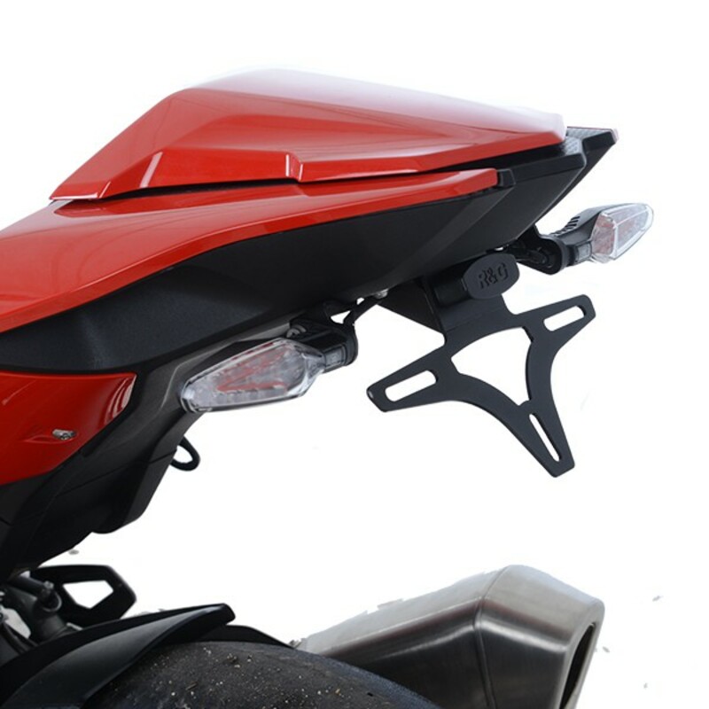 Support de plaque R&G RACING noir 