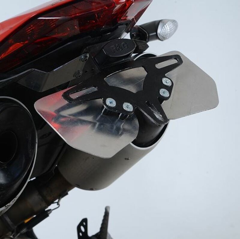 Support de plaque R&G RACING noir Ducati 950 Hypermotard 