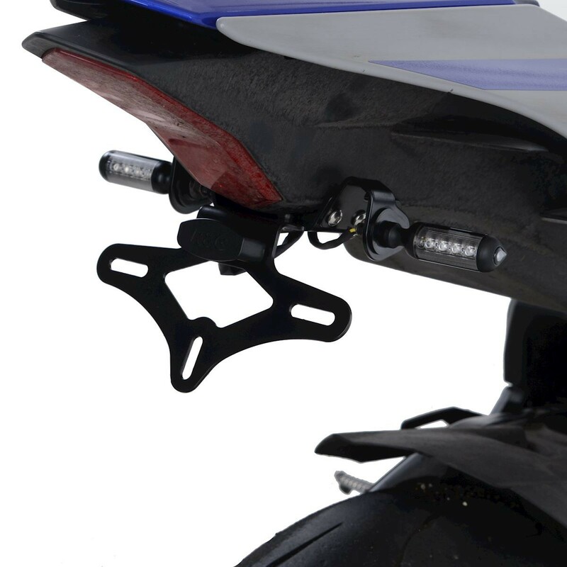 Support de plaque R&G RACING noir Yamaha YZF-R1 