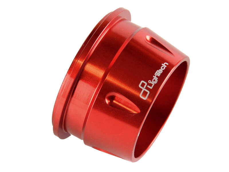 Casquette de silencieux LIGHTECH alu rouge 