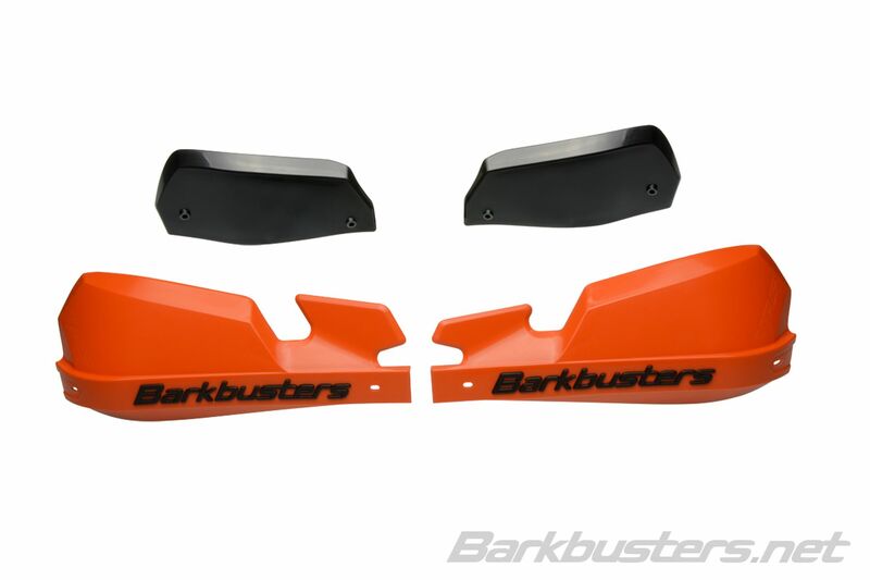 Coques de protège-mains BARKBUSTERS VPS MX orange/déflecteur noir 