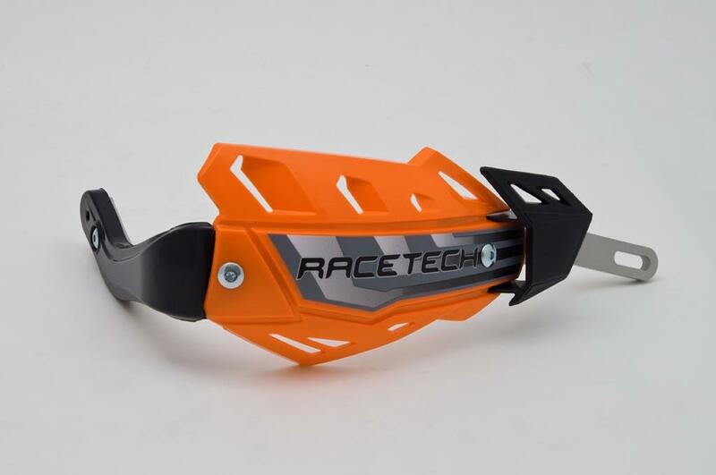 Protège-mains RACETECH FLX orange 