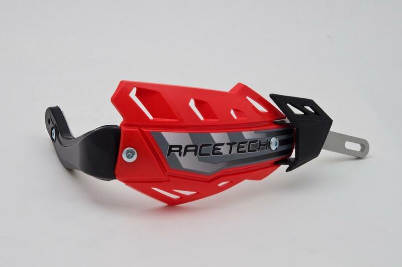 Protège-mains RACETECH FLX rouge 