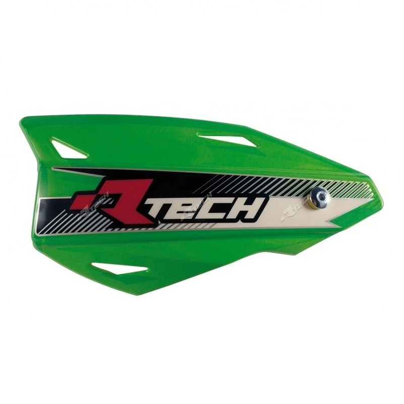 Protège-mains RACETECH Vertigo réglable vert 