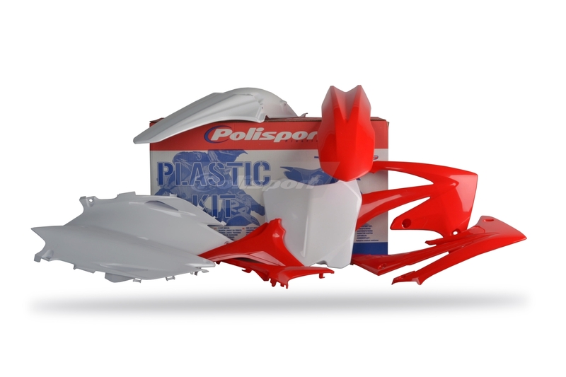 Kit plastique POLISPORT couleur origine Honda CRF250F/CRF450F 