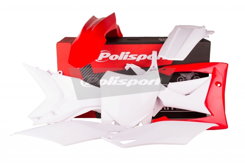 Kit plastique POLISPORT couleur origine Honda CRF250F/CRF450F 