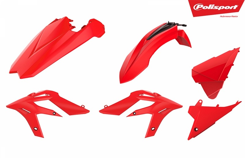 Kit plastiques POLISPORT rouge Beta Xtrainer 