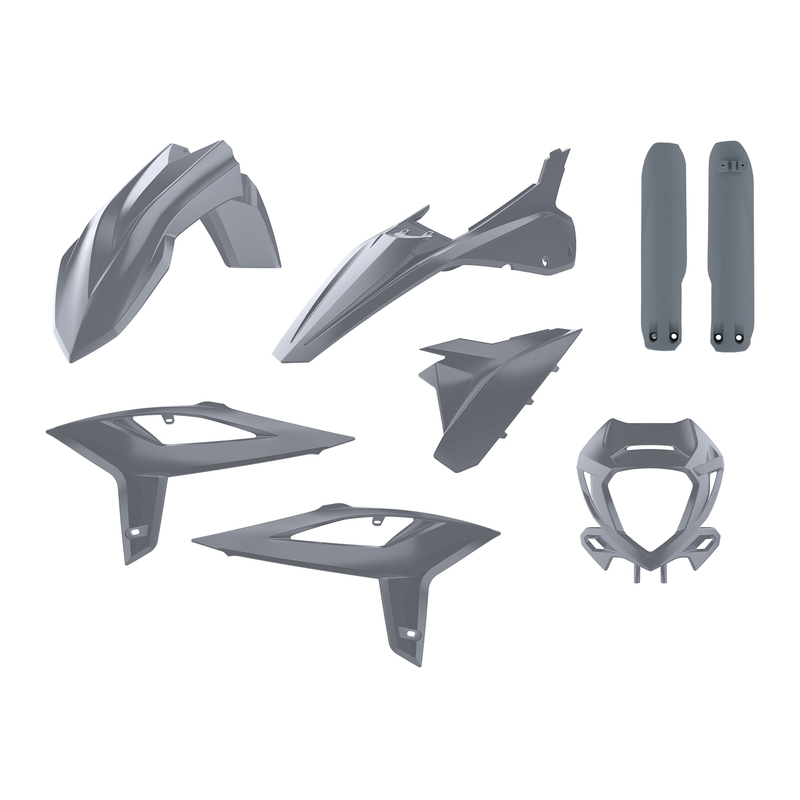 Kit plastique POLISPORT gris Nardo 