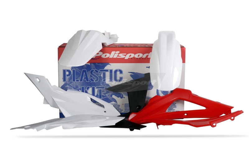 Kit plastique POLISPORT couleur origine Husqvarna 