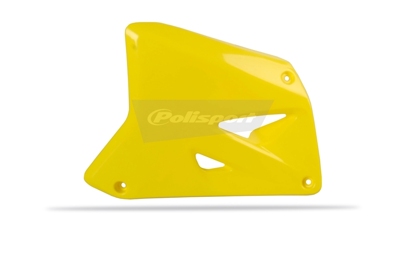 Ouïes de radiateur POLISPORT jaune Suzuki RM85 