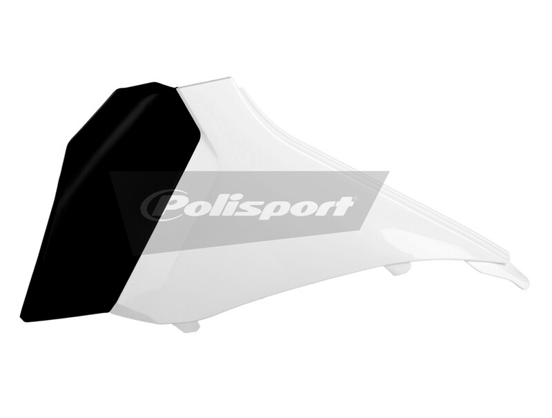 Caches boîte à air POLISPORT blanc KTM SX/SX-F 