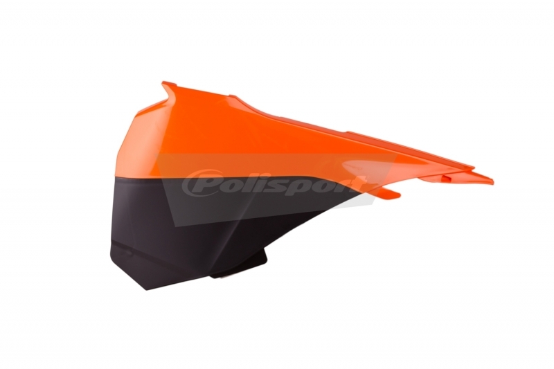Caches boîte à air POLISPORT couleur origine 13-14 orange/noir KTM SX85 
