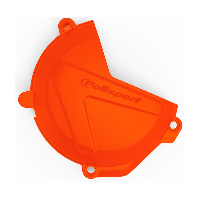 Protection de carter d'embrayage POLISPORT orange KTM 