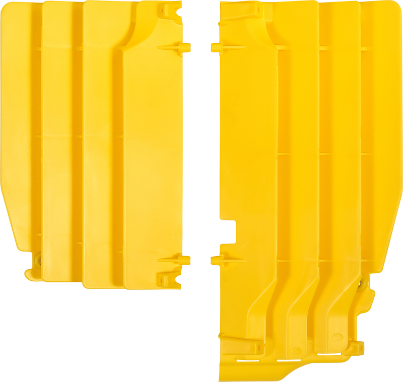 Cache radiateur POLISPORT jaune Suzuki RM-Z450 