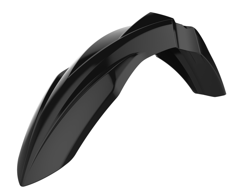 Garde-boue avant POLISPORT noir Kawasaki KX125/250 