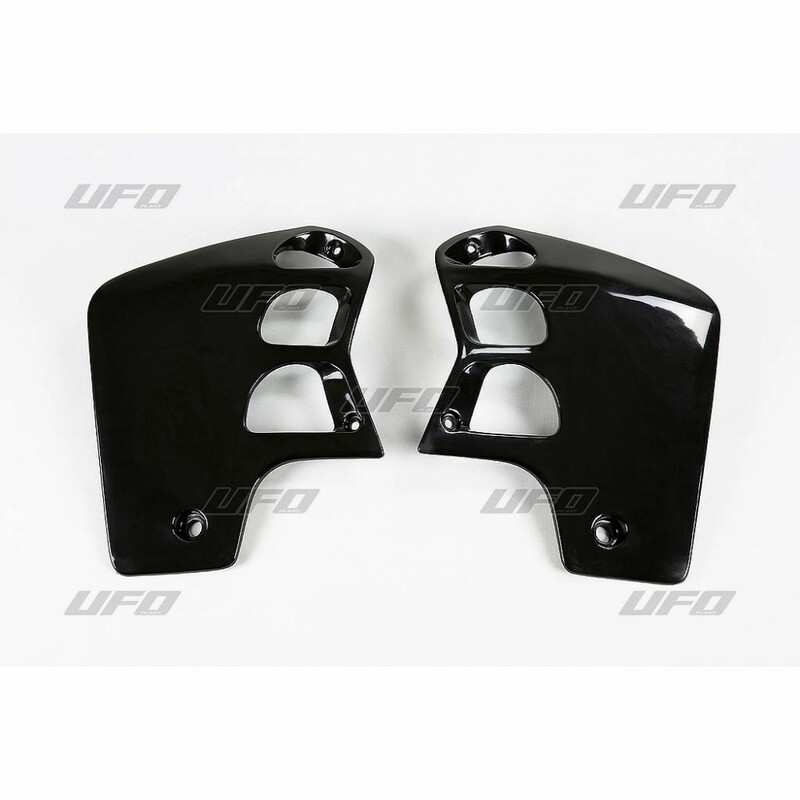Ouïes de radiateur UFO noir Honda CR500R 
