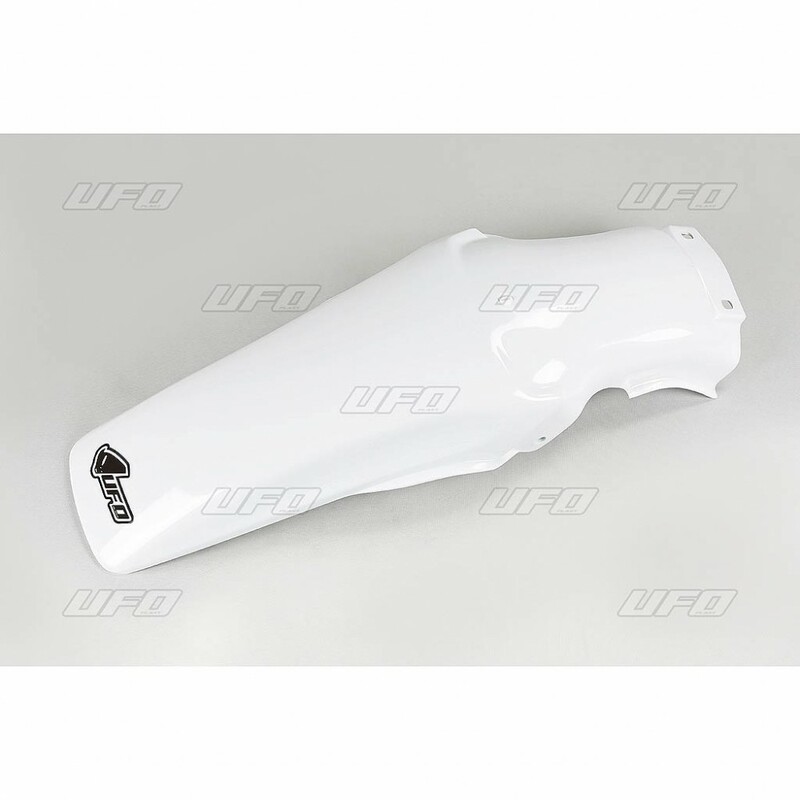 Garde-boue arrière UFO blanc Honda CR125/250/500R 