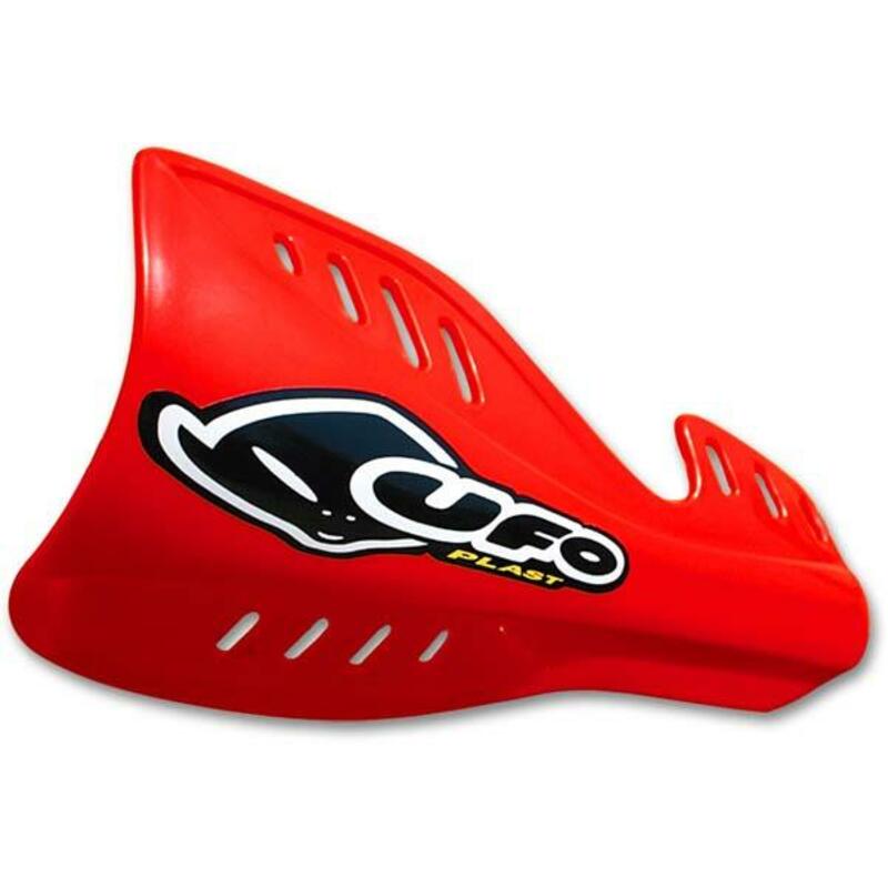 Protège-mains UFO rouge Honda CR125R/250R/500R 