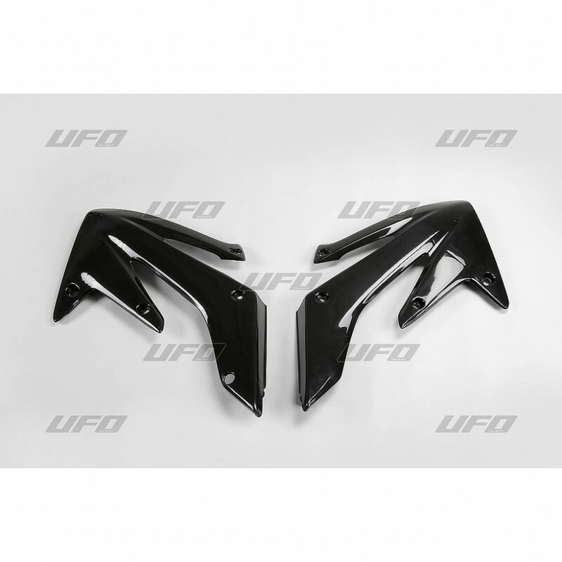 Ouïes de radiateur UFO noir Honda CRF250X/R 