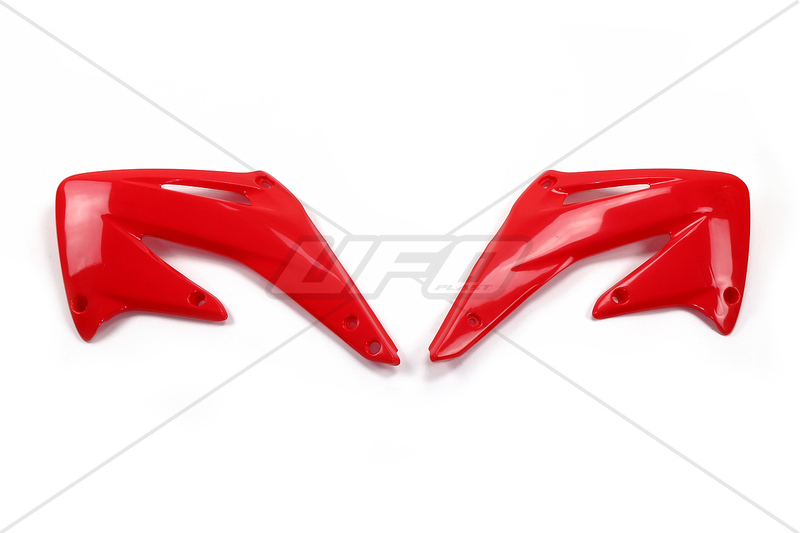 Ouïes de radiateur UFO rouge Honda CRF450R 